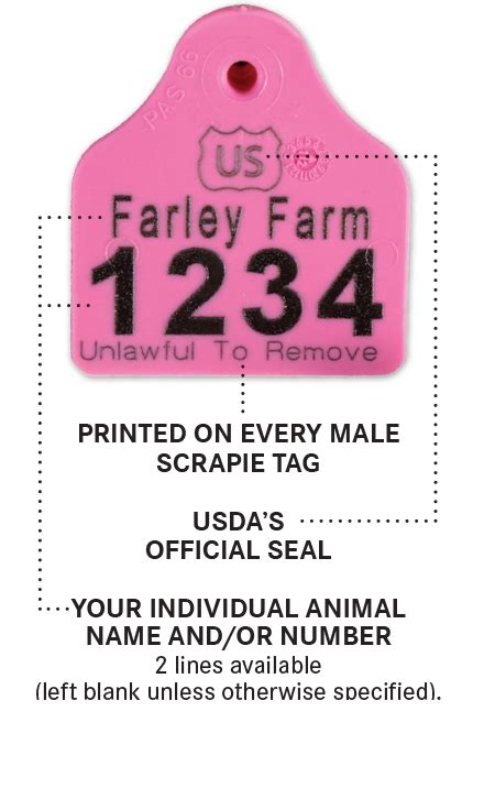 scrapie rfid tag|scrapie flock id number.